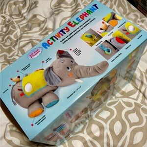 Activity Elephant Plush Toy